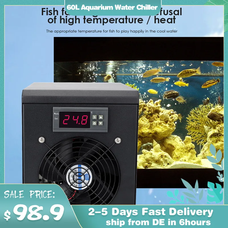 Marine Aquarium Chiller - 180W Máy Bơm Nước Hồ Cá