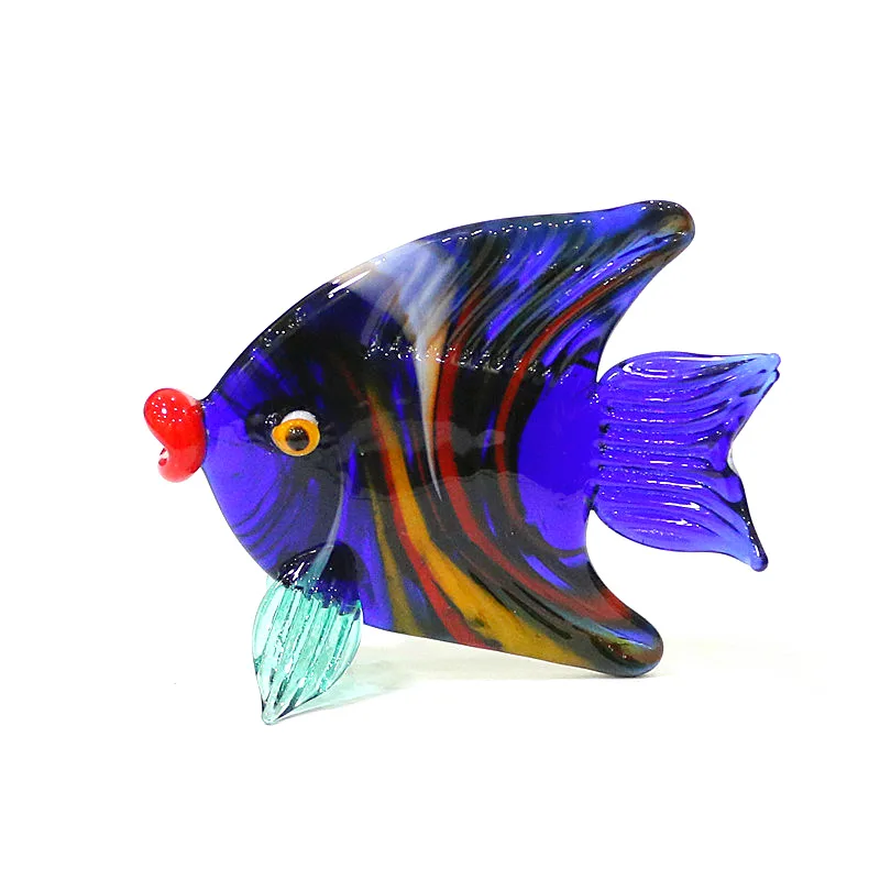 Aquarium Marine Color - Thủy Tinh Murano Biển Cá Mini
