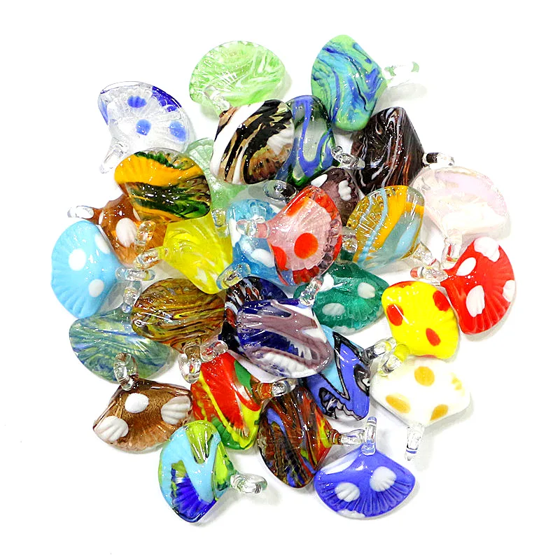 Marine Aquarium Europe - Mini Sea Shell Charm Glass Pendant