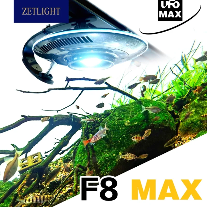 Marine Aquarium Led Lights - Zetlight UFO F8 Max 96W Smart