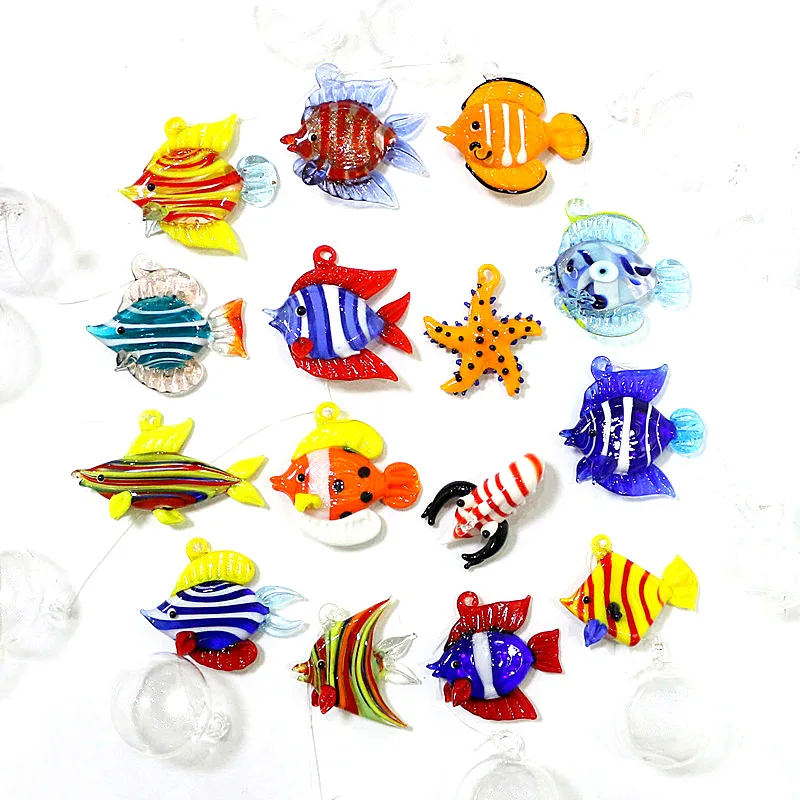 Marine Aquarium Europe - Aquarium Decor Floating Glass Marine Animal