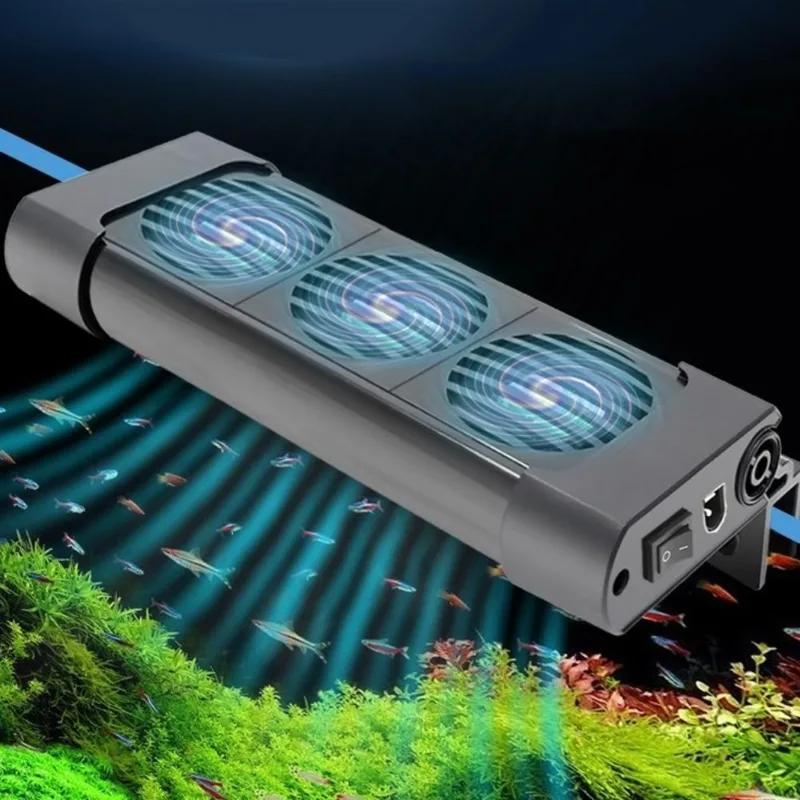 Marine Aquarium Chiller - 2/3/4/5/6 Head Aquarium Cooling Fans 135°