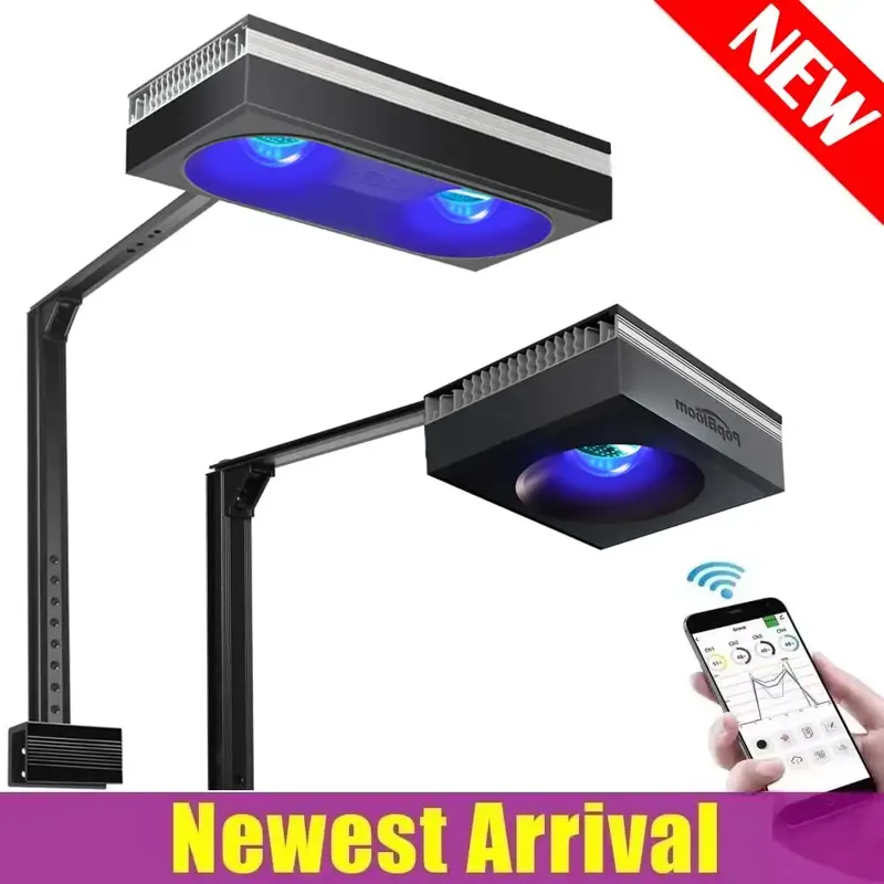 Marine Aquarium Led Lights - New PopBloom WiFi Marine Aquarium LED
