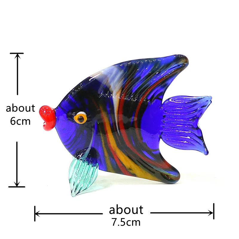 Thủy Tinh Murano Biển Cá Mini  - đánh giá và giá Aquarium Marine Color