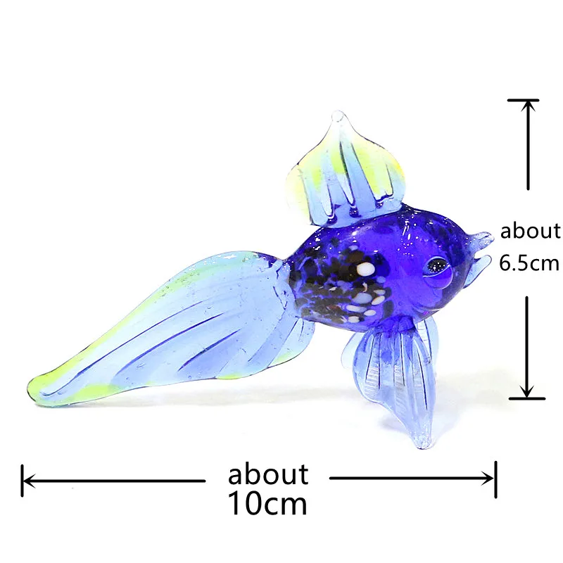 Thủy Tinh Murano Biển Cá Mini  - đánh giá và giá Aquarium Marine Color