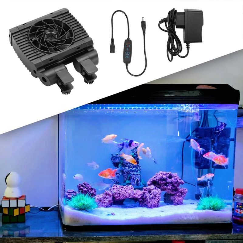 Fish Tank Cooling Fan Aquarium - đánh giá và giá Marine Aquarium Chiller