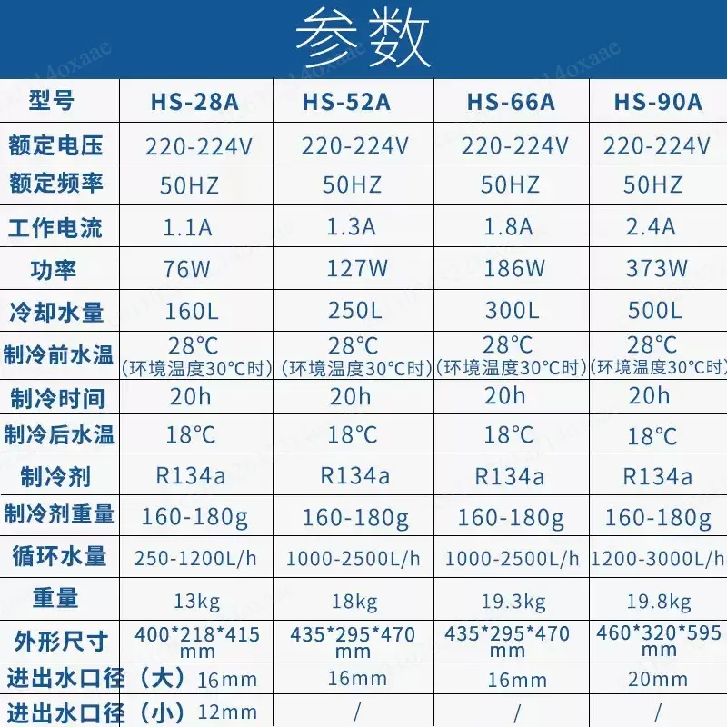 1PCS 28A 52A 66A 90A Water Chi - đánh giá và giá Marine Aquarium Chiller