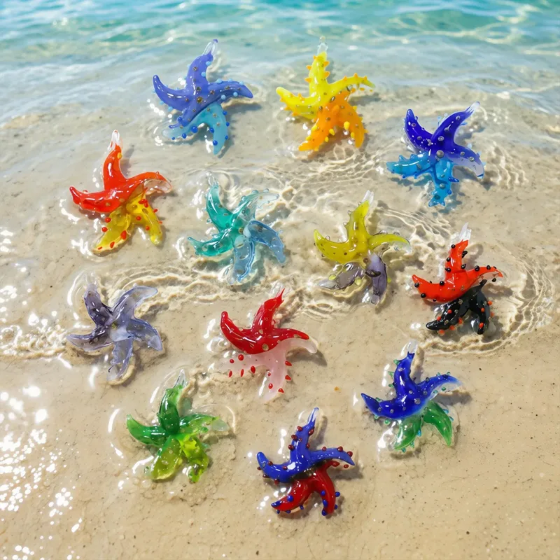Mini Glass Starfish Pendant Co - đánh giá và giá Aquarium Marine Color