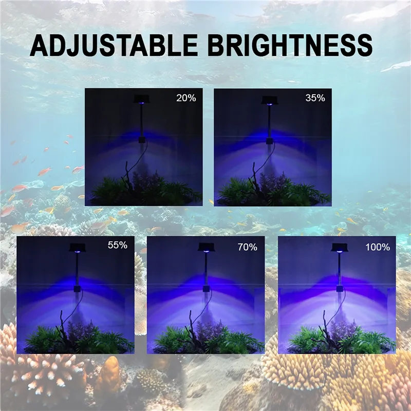 30W Aquarium Fish Tank Sea Wat - đánh giá và giá Marine Aquarium Led Lights