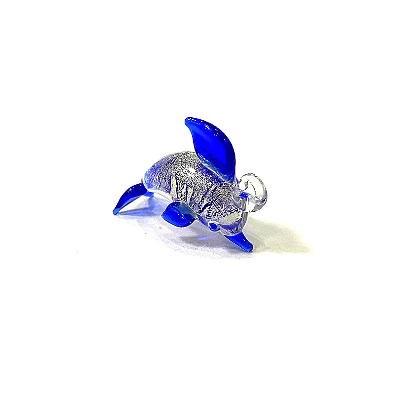 2PCS Mini Cute Glass Dolphin C - đánh giá và giá Marine Aquarium Europe
