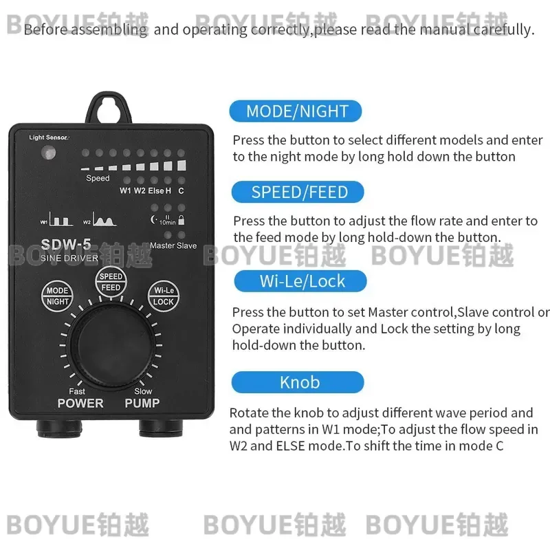 WiFi Aquarium Wave Maker Silen - đánh giá và giá Powerhead Wave Maker