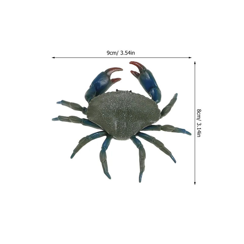 3Pcs Realistic Plastic Crab Fi - đánh giá và giá Marine Aquarium Europe