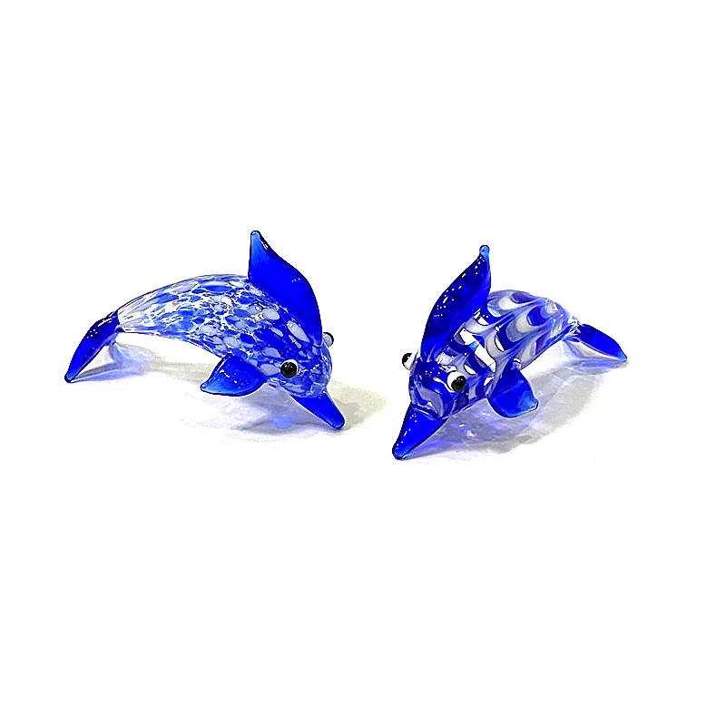 Handmade Mini Glass Dolphin Fi - đánh giá và giá Marine Aquarium Europe