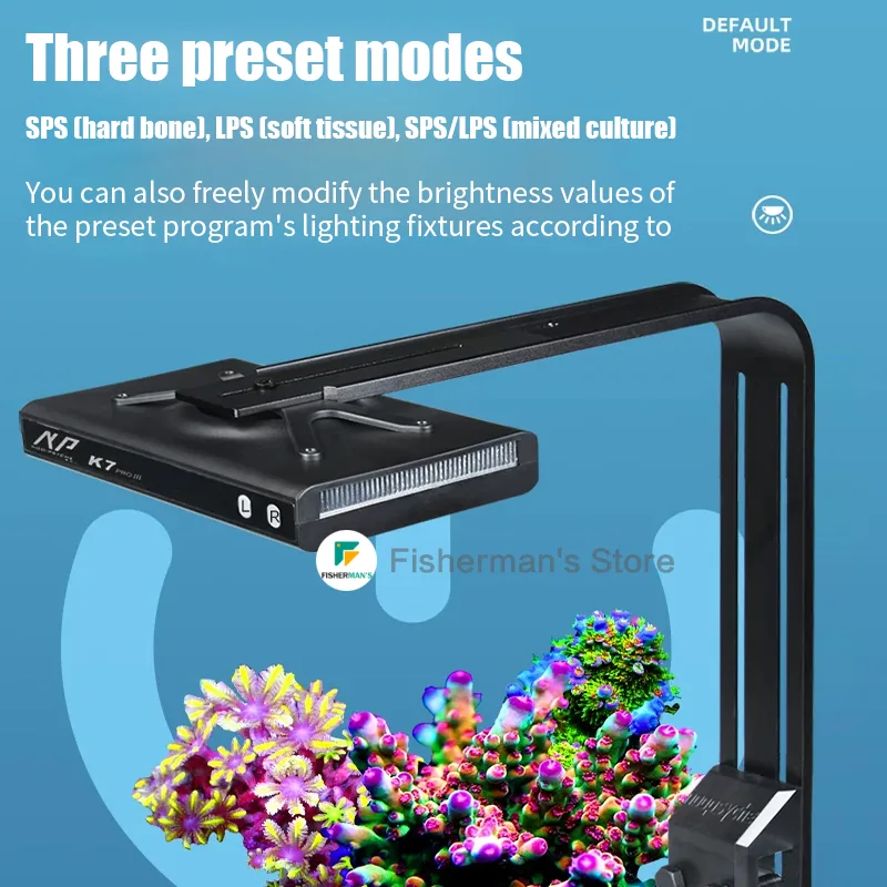 Noo-Psyche K7 PRO  IV 100W Cor - đánh giá và giá Marine Aquarium Led Lights