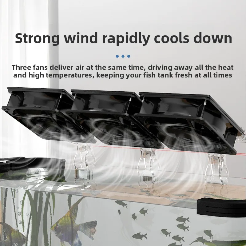 USB Smart Silent Cooling Fan A - đánh giá và giá Marine Aquarium Chiller