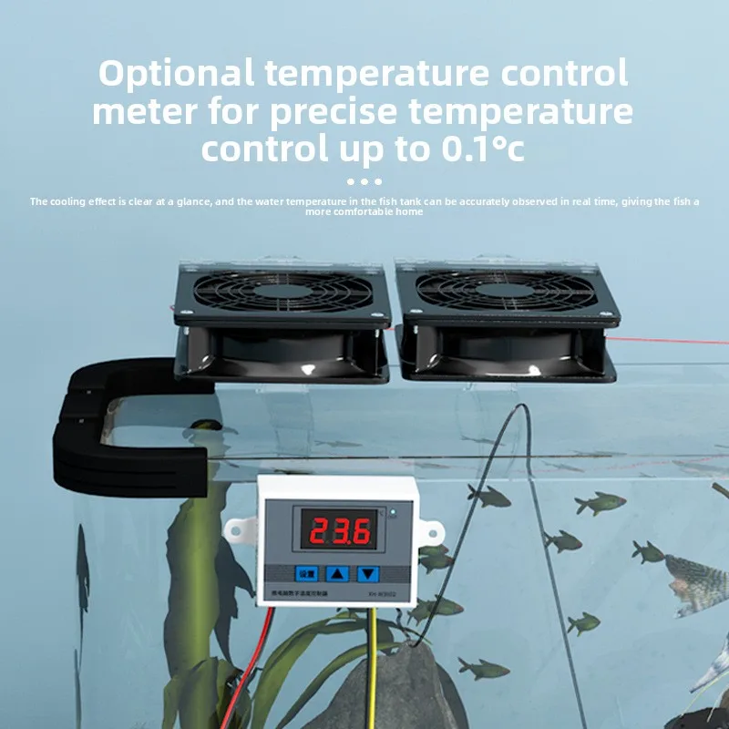 USB Smart Silent Cooling Fan A - đánh giá và giá Marine Aquarium Chiller