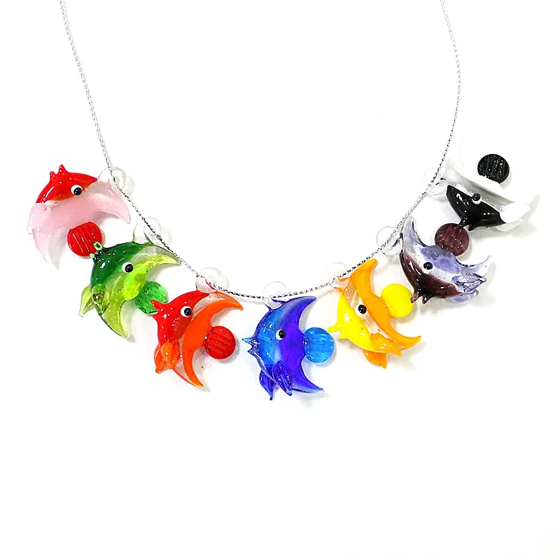 2pcs Mini Fish Glass Pendant C - đánh giá và giá Marine Aquarium Europe