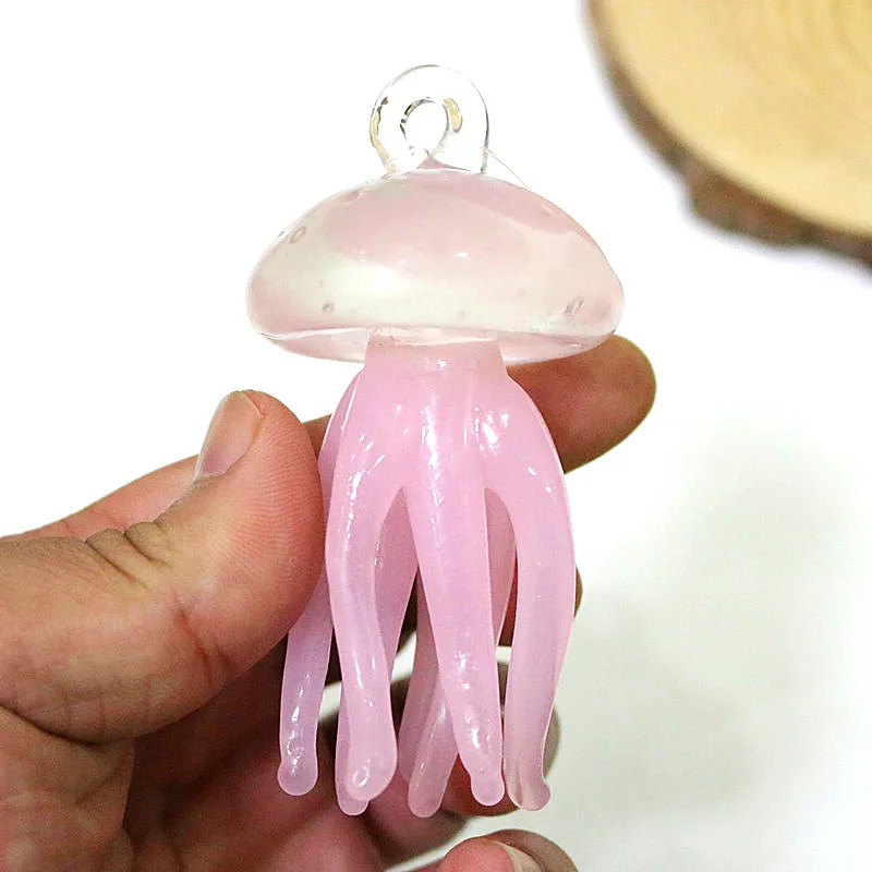 Pink Jellyfish Glass Pendant C - đánh giá và giá Marine Aquarium Europe