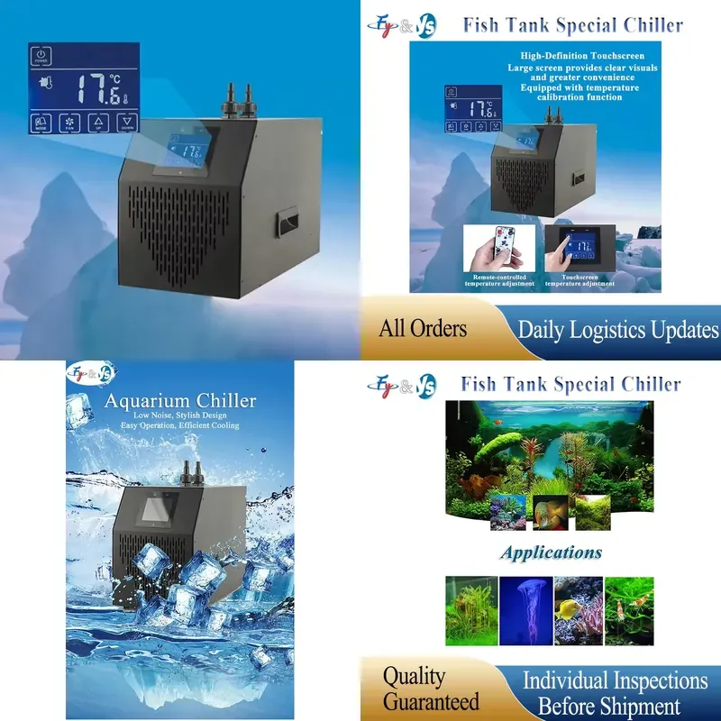 160L-500L Marine Tank Chiller  - đánh giá và giá Marine Aquarium Chiller