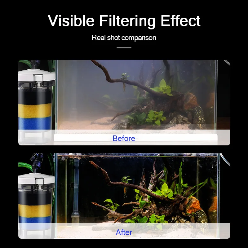 SUNSUN Pre-Filter Biochemical  - đánh giá và giá Marine Aquarium Chiller